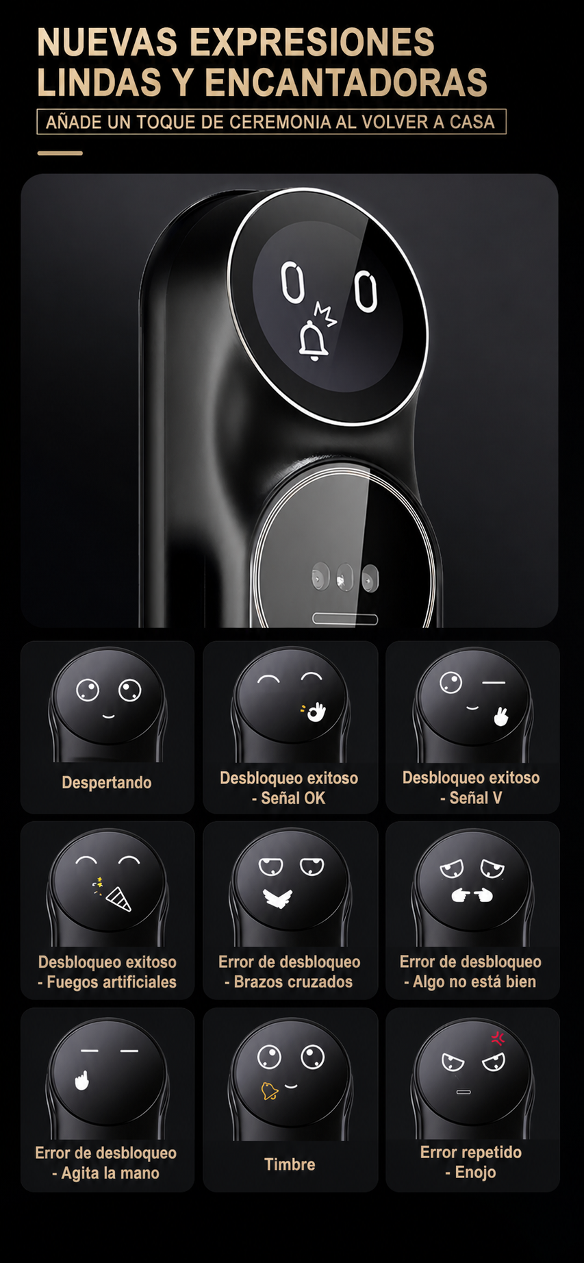 Cerradura Inteligente Smartix K950