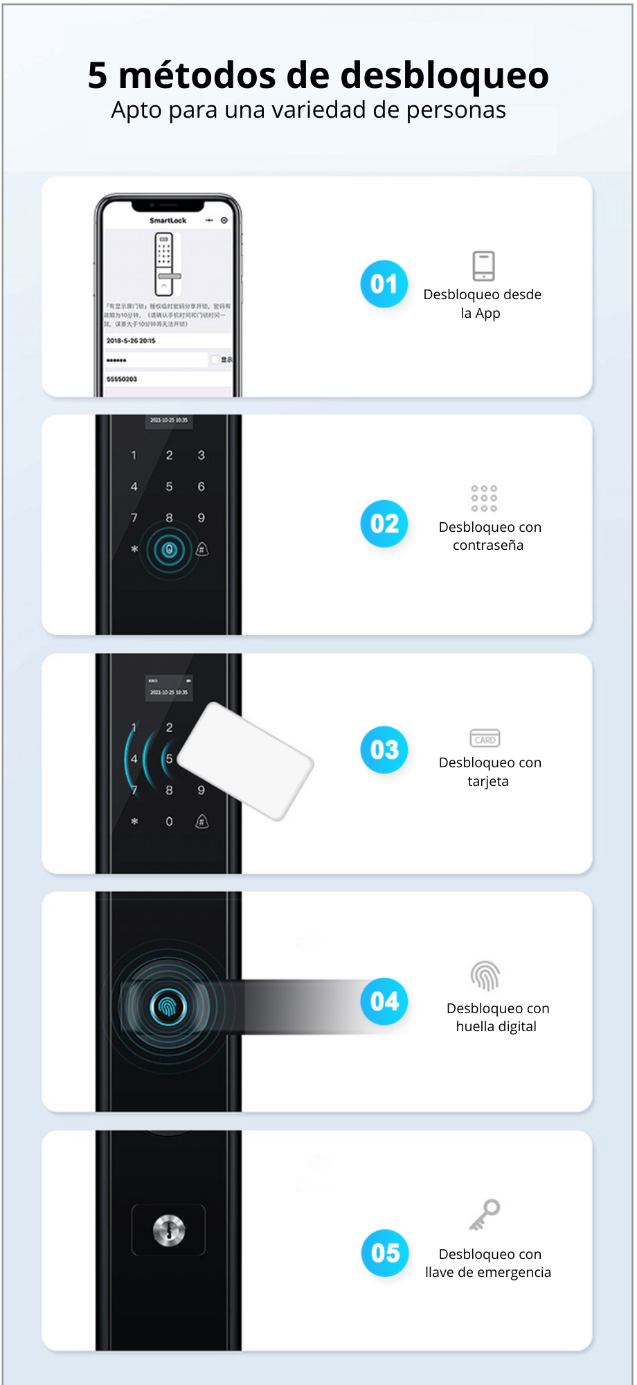 Cerradura Inteligente Smartix B1